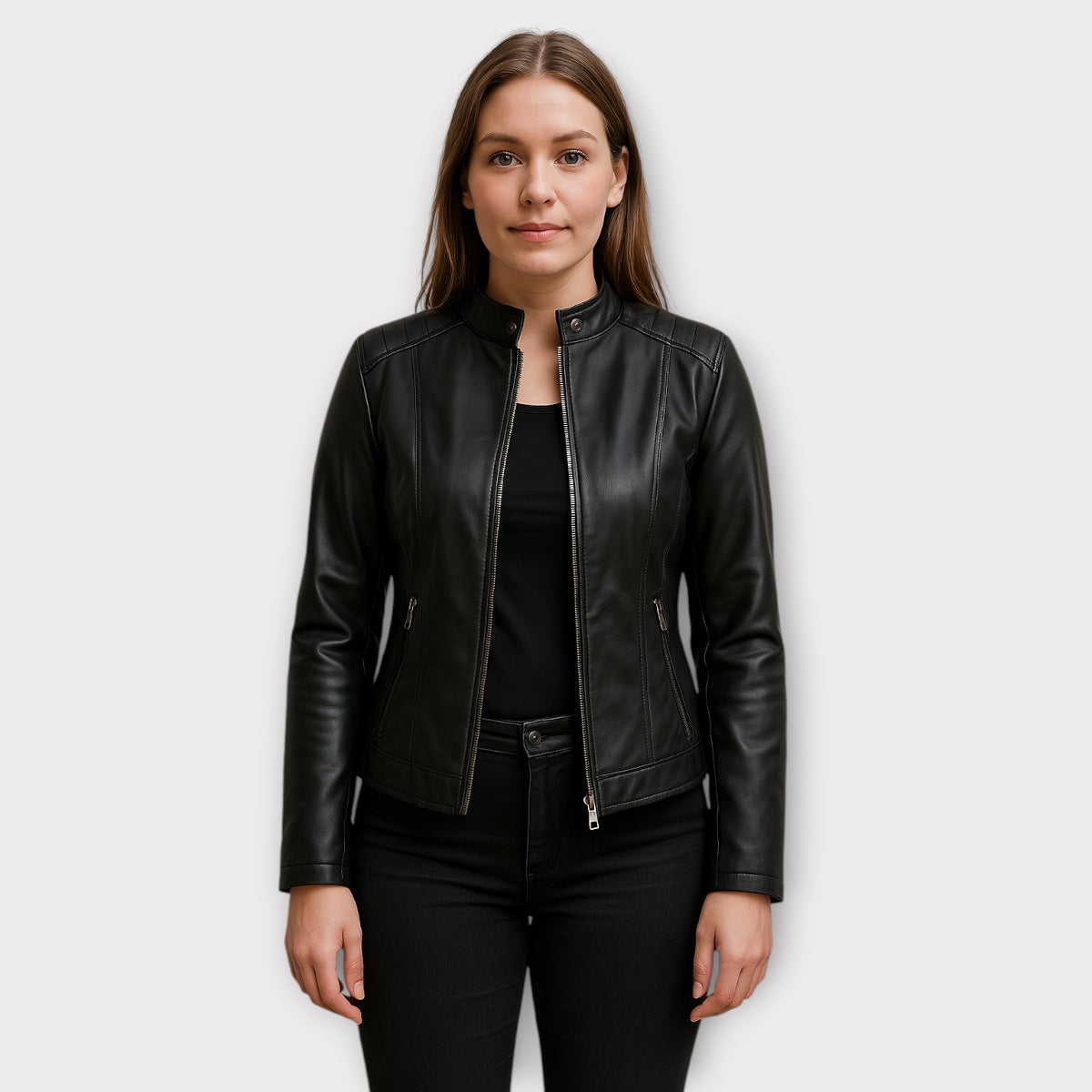 Lotta | Casual nahkatakki