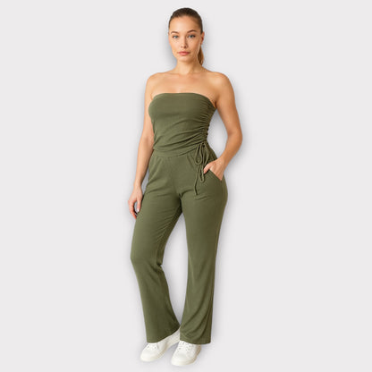 Veera | Off-shoulder kesäsetti